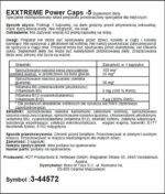 Supl. diety eXXtreme power caps 5szt.