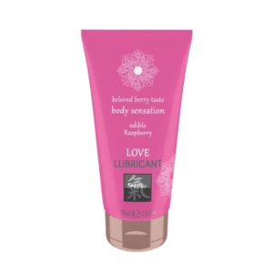 Żel-SHIATSU Love lubricant edible RASPBERRY 75 ml