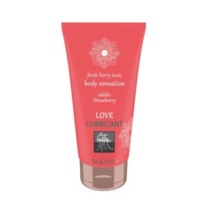 Żel- SHIATSU Love lubricant edible STRAWBERRY 75ml