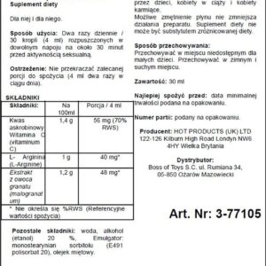 Afrodyzjak w kroplach Love Drops 30ml