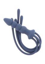 Plug analny Silicone Whip Blue