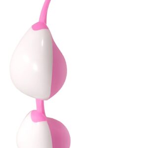 Teardrop Duo Balls Pink – Ekskluzywne Kulki do Treningu Mięśni Miednicy