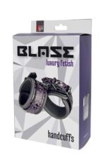 Stylowe kajdanki BLAZE HANDCUFF PURPLE