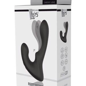 Wibrujący Masażer Prostaty CHEEKY LOVE BOOTY ROCKER BLACK