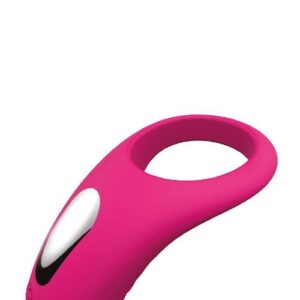 Wibrujący pierścień erekcyjny RINGS OF LOVE COUPLES ENHANCER MAGENTA