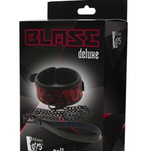 BLAZE DELUXE Obroża ze smyczą