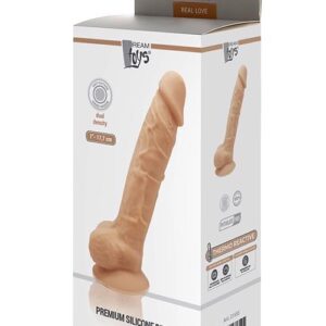 REAL LOVE DILDO 7 INCH FLESH – Realistyczne Doznania i Intensywne Orgazmy