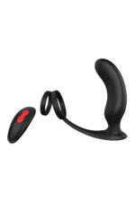 Wibrujący Masażer Prostaty CHEEKY LOVE REMOTE P-PLEASER BLACK