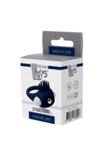 Wibrujący pierścień erekcyjny RINGS OF LOVE STIMU RING BLUE
