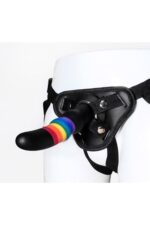 Kolorowy STRAP-ON SOLID DILDO Toyz4Lovers