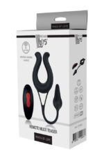 Pierścień wibrujący z plugiem analnym z pilotem