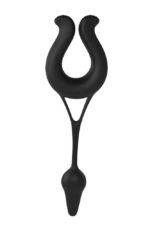 Pierścień wibrujący z plugiem analnym z pilotem