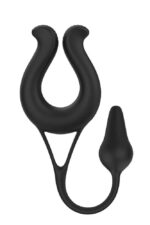 Pierścień wibrujący z plugiem analnym z pilotem