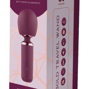Glam Travel Wand Vibrator – Elegancja i przyjemność w jednym