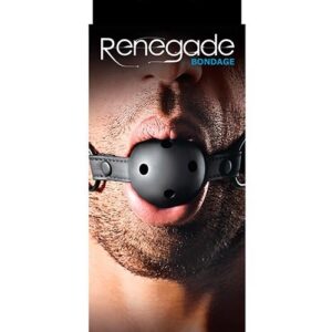 RENEGADE BONDAGE BALL GAG BLACK