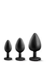 Bling Anal Training Set – Zestaw Wtyczek Analnych w Trzech Rozmiarach