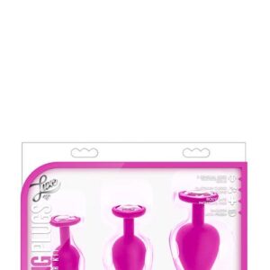 LUXE BLING PLUGS – Zestaw Plugów do Treningu Analnego