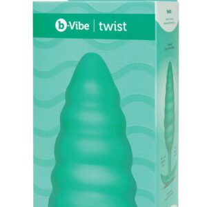 B-VIBE TWIST TEXTURE PLUG GREEN