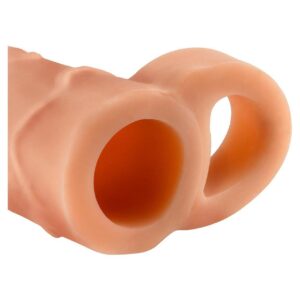 Nakładka na penisa FANTASY X-TENSIONS PERFECT 1 INCH EXTENSION WITH BALL STRAP LIGHT