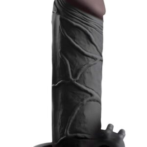 Nakładka na penisa FANTASY X-TENSIONS VIBRATING REAL FEEL 2 INCH EXTENSION BLACK