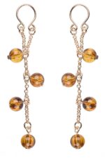 Bursztynowa biżuteria na sutki SINCERELY