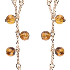 Bursztynowa biżuteria na sutki SINCERELY