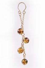 Bursztynowa biżuteria na sutki SINCERELY