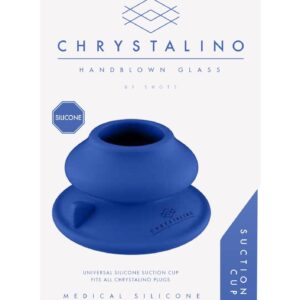 Chrystalino - Silicone Suction Cup - Blue
