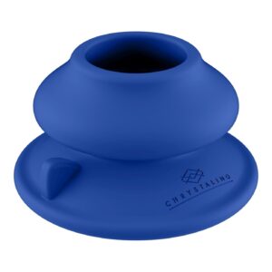 Chrystalino - Silicone Suction Cup - Blue