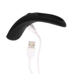 Wibrujący Pierścień na Penisa Cock Ring - Licorice Black