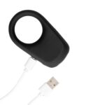 Wibrujący Pierścień na Penisa Cock Ring - Licorice Black