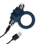 Wibrujący Pierścień na Penisa Rabbit Cock Ring - Baltic Blue