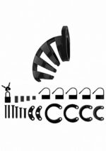 Klatki erekcyjne Man|Cage Model 02 - Chastity - 3.5" czarna