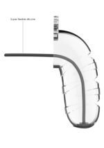 Klatka erekcyjna z dilatorem Man|Cage Model 17 - Chastity - 5.5" Transparentna