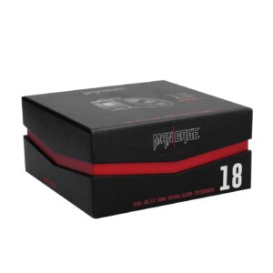 Klatka erekcyjna Man|Cage Model 18 - Chastity - 3.5" czarna