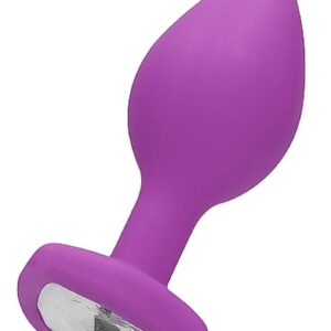 Korek analny Diamond Heart Butt Plug - Regular - Purple