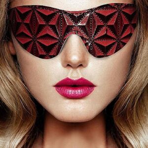 Luxury Eye Mask - Burgundy