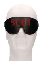 Maska na oczy Ouch! Blindfold - SLUT - Black