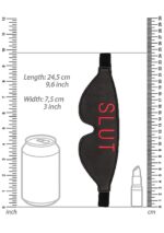 Maska na oczy Ouch! Blindfold - SLUT - Black