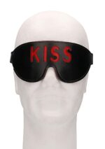 Maska na oczy Ouch! Blindfold - KISS - Black