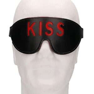Maska na oczy Ouch! Blindfold - KISS - Black