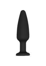 Korek analny Cone-Shaped Diamond Butt Plug - Black