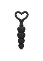Plug analny kulki Anal Love Beads - Black