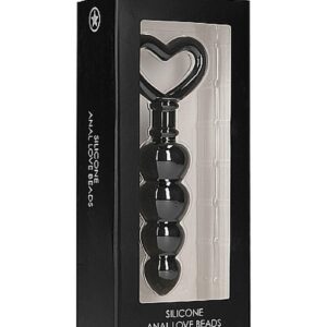 Plug analny kulki Anal Love Beads - Black