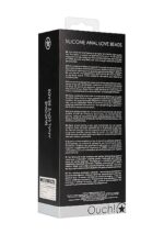 Plug analny kulki Anal Love Beads - Black