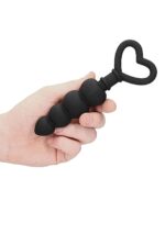 Plug analny kulki Anal Love Beads - Black