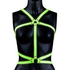 Body Bondage Glow-In-The-Dark marki Ouch! - L/XL