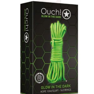 Rope - 10m/16 Strings - Glow in the Dark - Neon Green