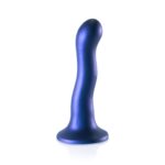 Dildo analne Ultra Soft Silicone Curvy G-Spot Dildo - 7'' / 17 cm