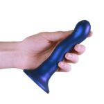 Dildo analne Ultra Soft Silicone Curvy G-Spot Dildo - 7'' / 17 cm